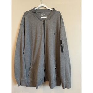 Polo Ralph Lauren Performance Blade Collar Jacket Grey Full Zip Track Men's 4XT